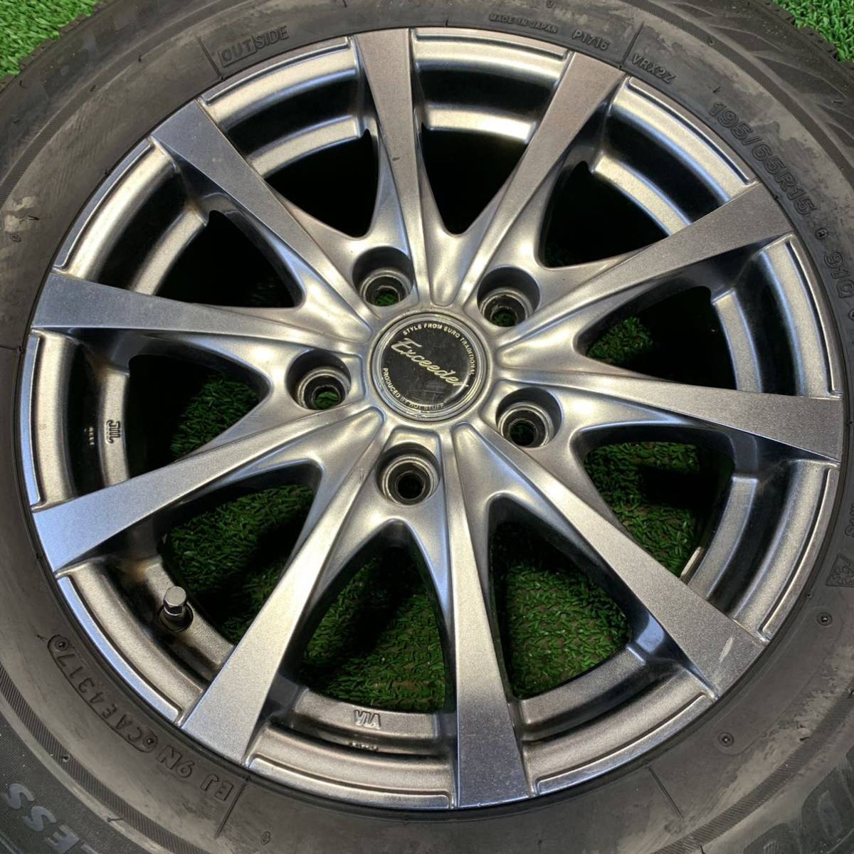 ☆バリ溝 VRX2 195/65R15 15×6J +50 114.3 アイシス エスクァイア