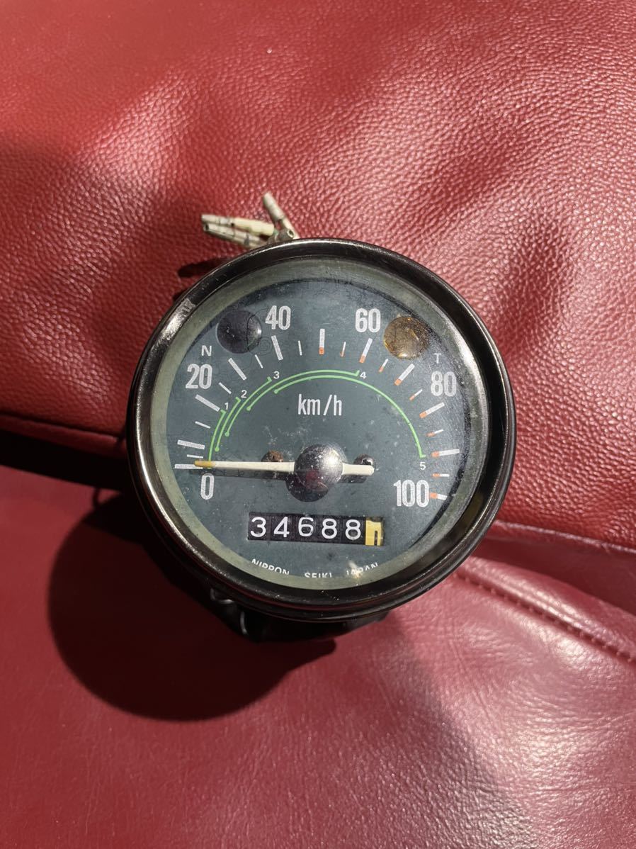 TL 125 バイアルス イーハトーブ ホンダ 当時物 スピードメーター
