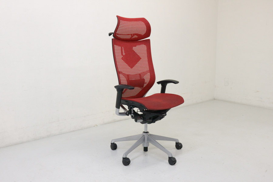 オカムラ【Baron/バロンチェア】エクストラハイバック 可動ヘッド