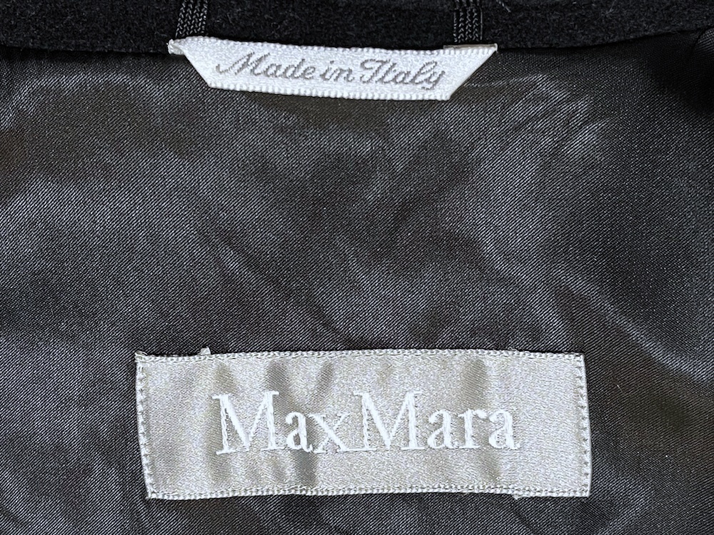 マックスマーラ Max Mara イタリア製 銀タグ アンゴラ混 ウール