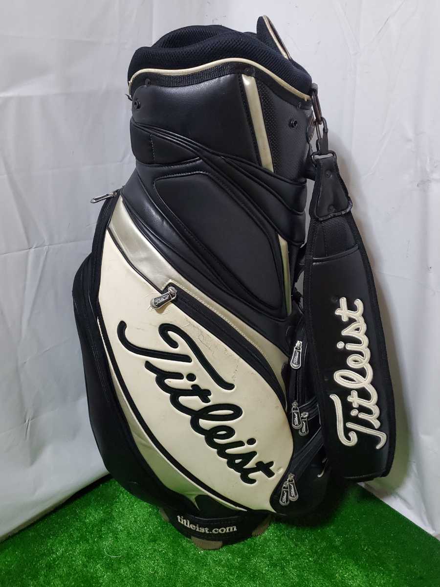 【お得，100%新品】 Titleist タイトリスト キャディバック 本格派アスリートモデル ゴルフバック(タイトリスト)｜売買されたオークション情報、yahooの商品情報をアーカイブ公開 - オークファン キャディバッグ