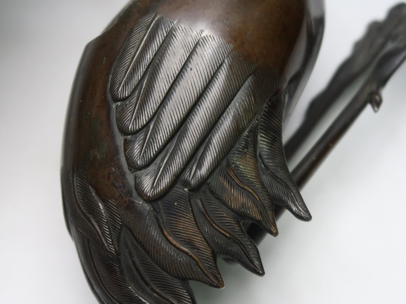 香炉 - 置物 佐野宏采 工芸品 美術品 公式通販 茶道香炉 亀鶴香炉 彫刻