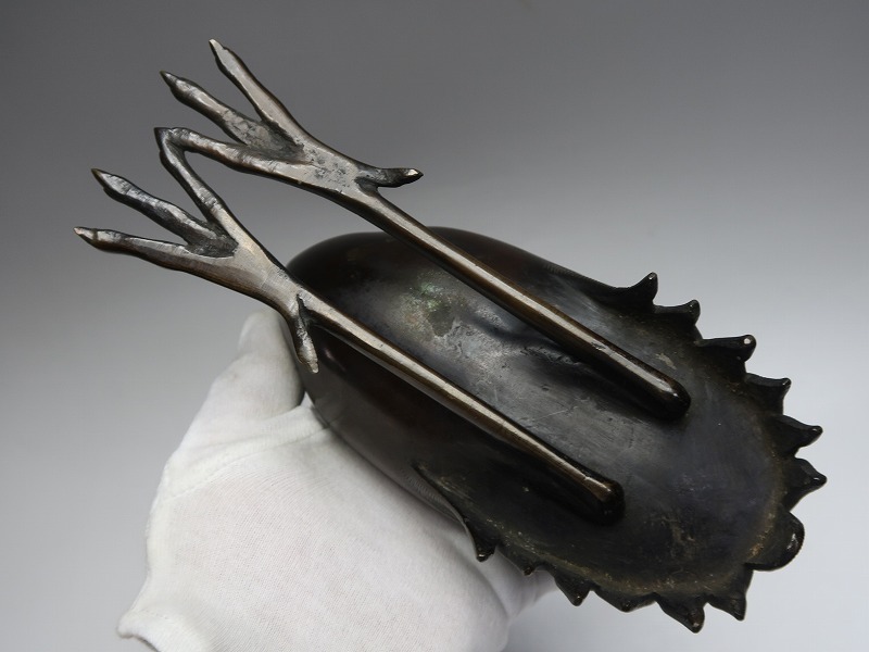 香炉 - 置物 佐野宏采 工芸品 美術品 公式通販 茶道香炉 亀鶴香炉 彫刻