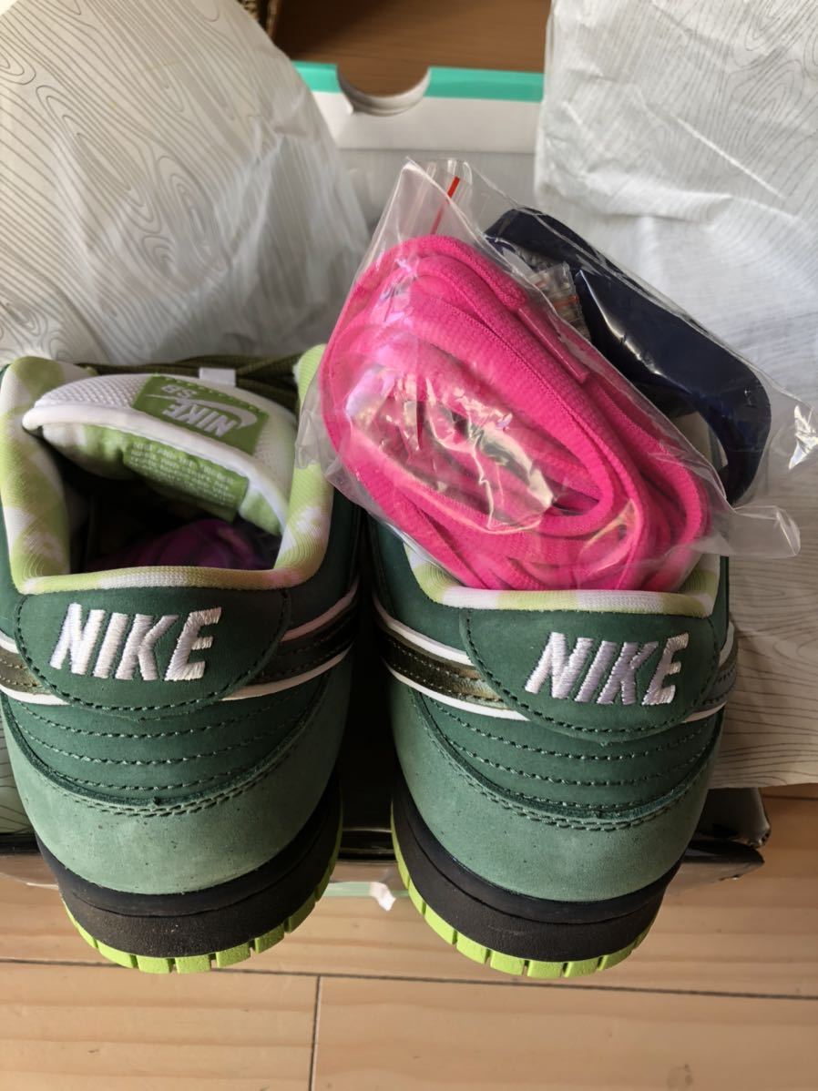 CONCEPTS × NIKE SB DUNK LOW GREEN LOBSTER コンセプツ × ナイキ SB 