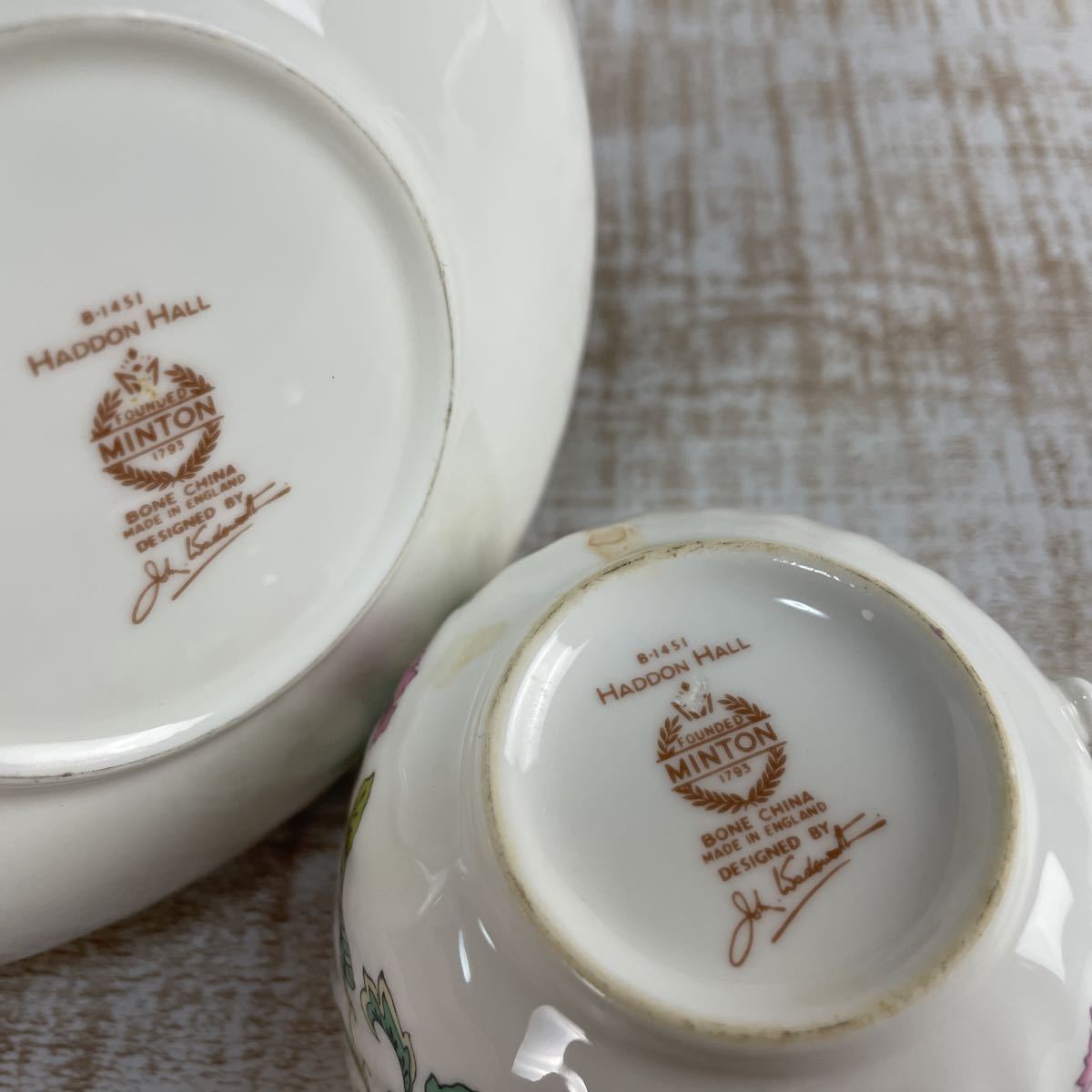 100-333 Y176-1238149 MINTON ミントン ハドンホール カップ&ソーサー