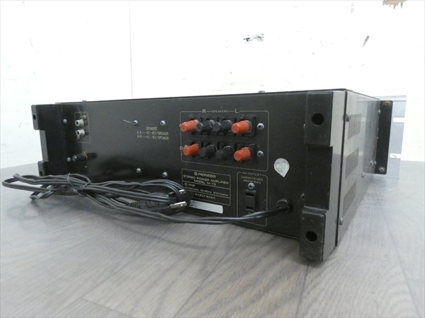 パイオニア Pioneer PIONEER - AB級ステレオパワーアンプ PIONEER