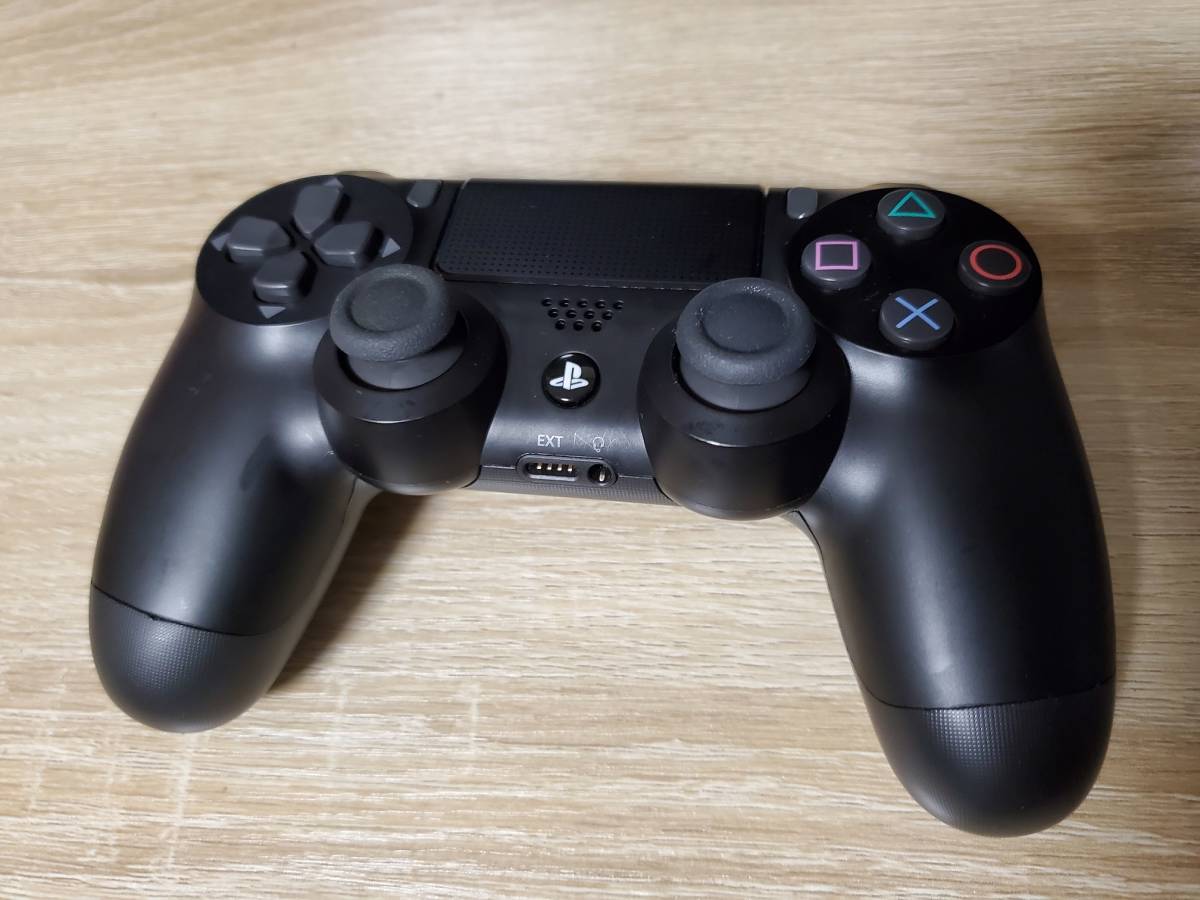 【ジャンク品】PlayStation4 DUALSHOCK4 デュアルショック4 コントローラー　2台（ブラック・ブルー）_1