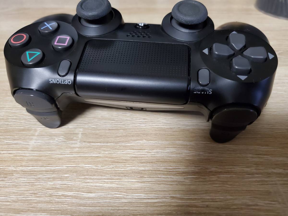【ジャンク品】PlayStation4 DUALSHOCK4 デュアルショック4 コントローラー　2台（ブラック・ブルー）_2