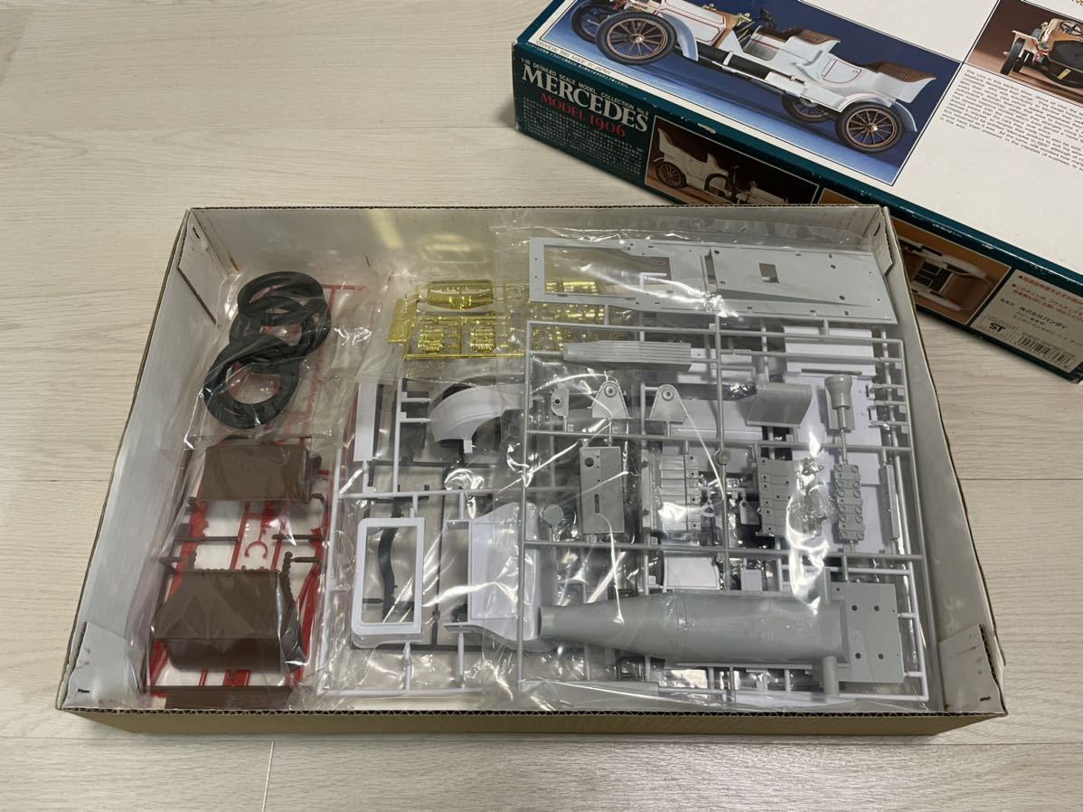 未組立】バンダイ クラシックカーコレクション MERCEDES MODEL 1906 1 