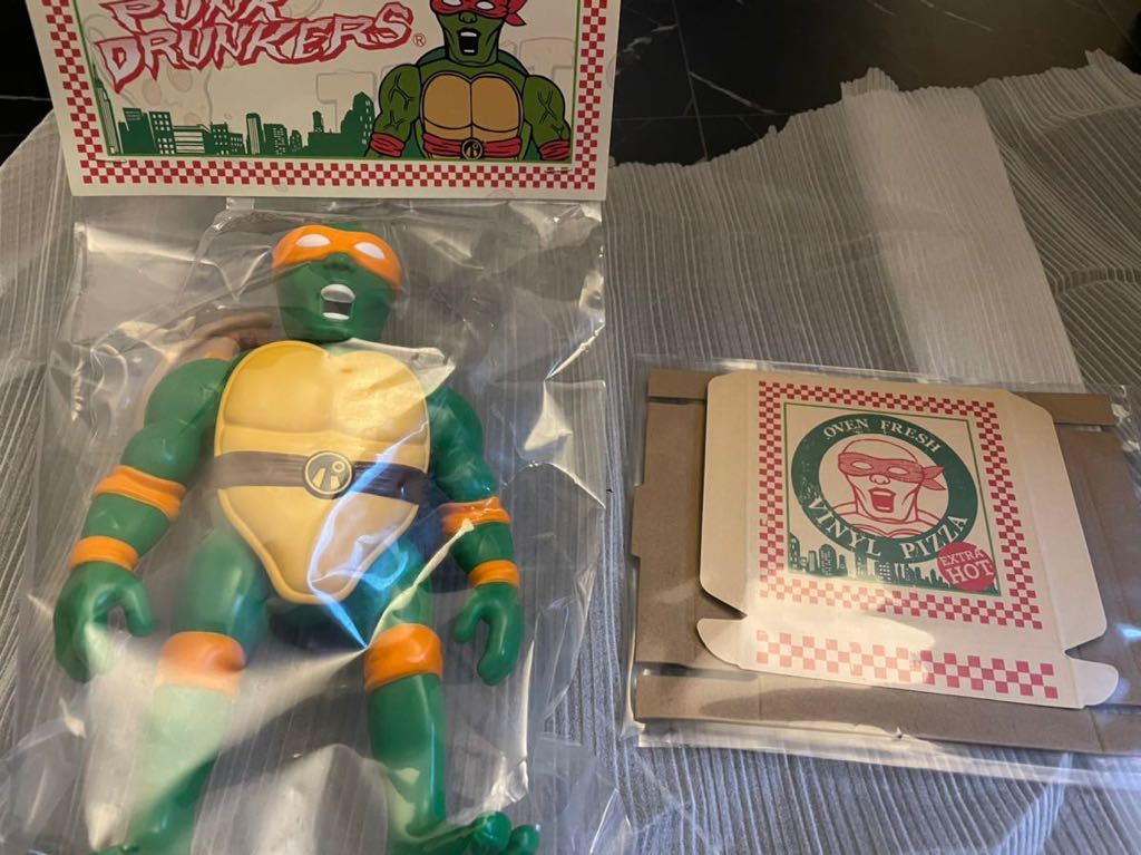 Unbox TMNT Industries Punk x Drunkers MICHELANGELO PDS - TURTLES PUNKDRUNKERS Mutant パンクドランカーズ Michelangelo Ninja DONATELLO
