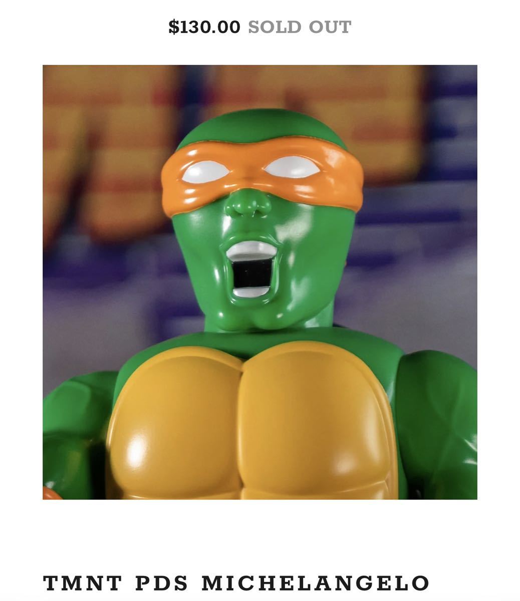 Unbox TMNT Industries Punk x Drunkers MICHELANGELO PDS - TURTLES PUNKDRUNKERS Mutant パンクドランカーズ Michelangelo Ninja DONATELLO