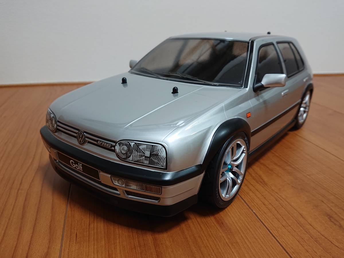 タミヤ 1 10 塗装済み 未走行 フォルクスワーゲン ゴルフ Vr6 ボディのみ ゴルフ3 1h ボディ 売買されたオークション情報 Yahooの商品情報をアーカイブ公開 オークファン Aucfan Com