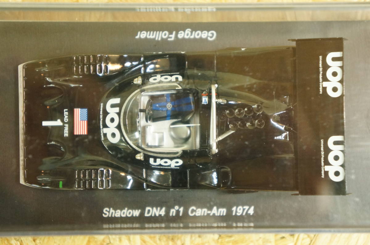 Shadow Dn4 Model Spark スパーク ミニカー 1/43 Shadow Dn4 n゜101 Campion Can-Am 1974 現状品(レーシングカー ...