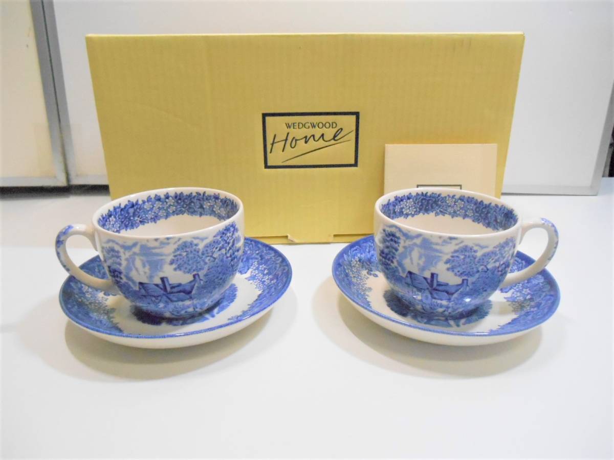 人気セール，セール ZH3371 /箱付き/保管品/2客/ペア ウェッジウッド WEDGWOOD Queen`s were ロマンティックイングランド カップ＆ソーサー(ウェッジウッド)｜売買されたオークション情報、yahooの商品情報をアーカイブ ウェッジウッド