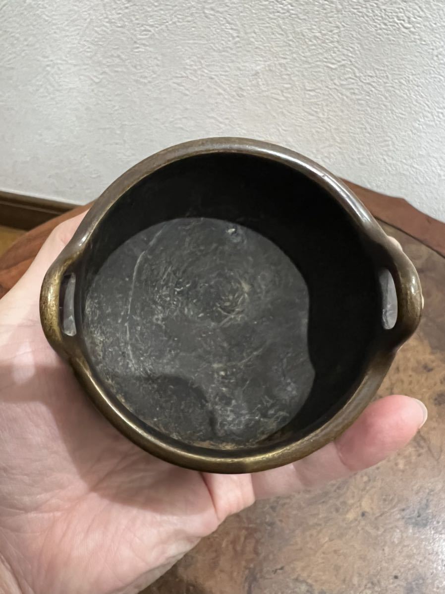大明宣徳年 大明狮子紫铜香炉，仿古宣德熏香炉_国风网 古銅 中国古美術