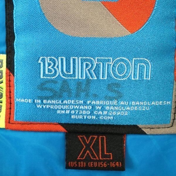 BURTON スキー しろ / スノボ / スノー ウェア XL US18