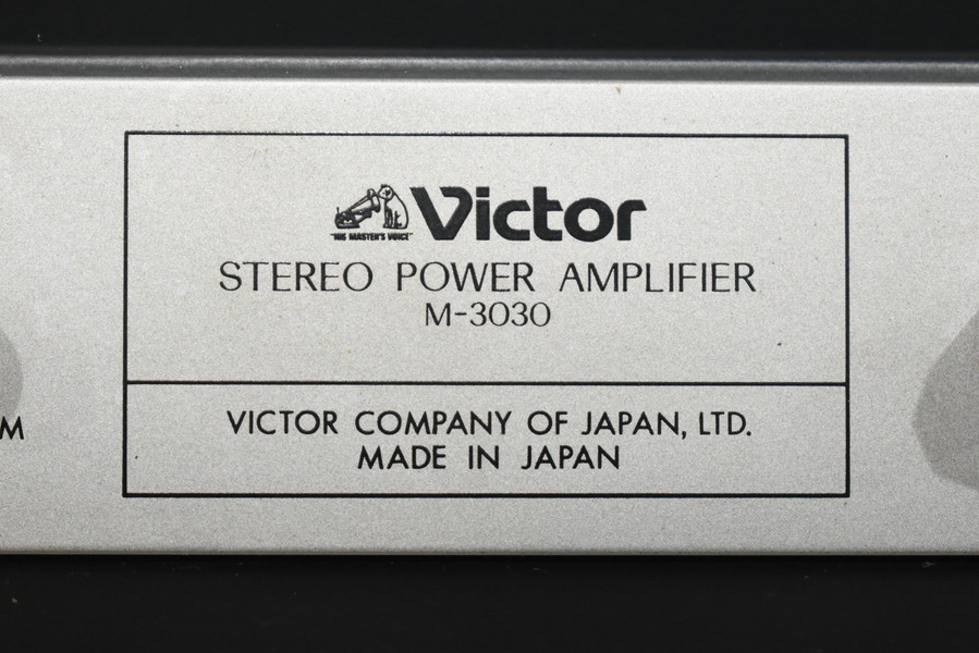 VICTOR ビクター パワーアンプ M-3030 M-3030 ビクター パワーアンプ