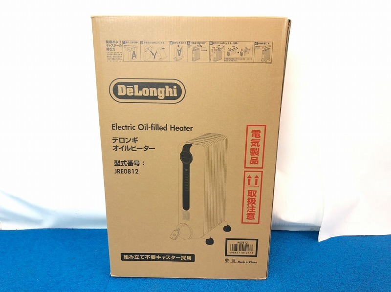 未使用品 DeLonghi/デロンギ オイルヒーター 8~10畳用 L字型 未使用品 DeLonghi/デロンギ オイルヒーター 8~10畳用 L字型