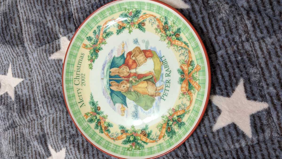 ピーターラビット ウェッジウッド 旧刻印 皿 公式通販 英国製 Wedgwood