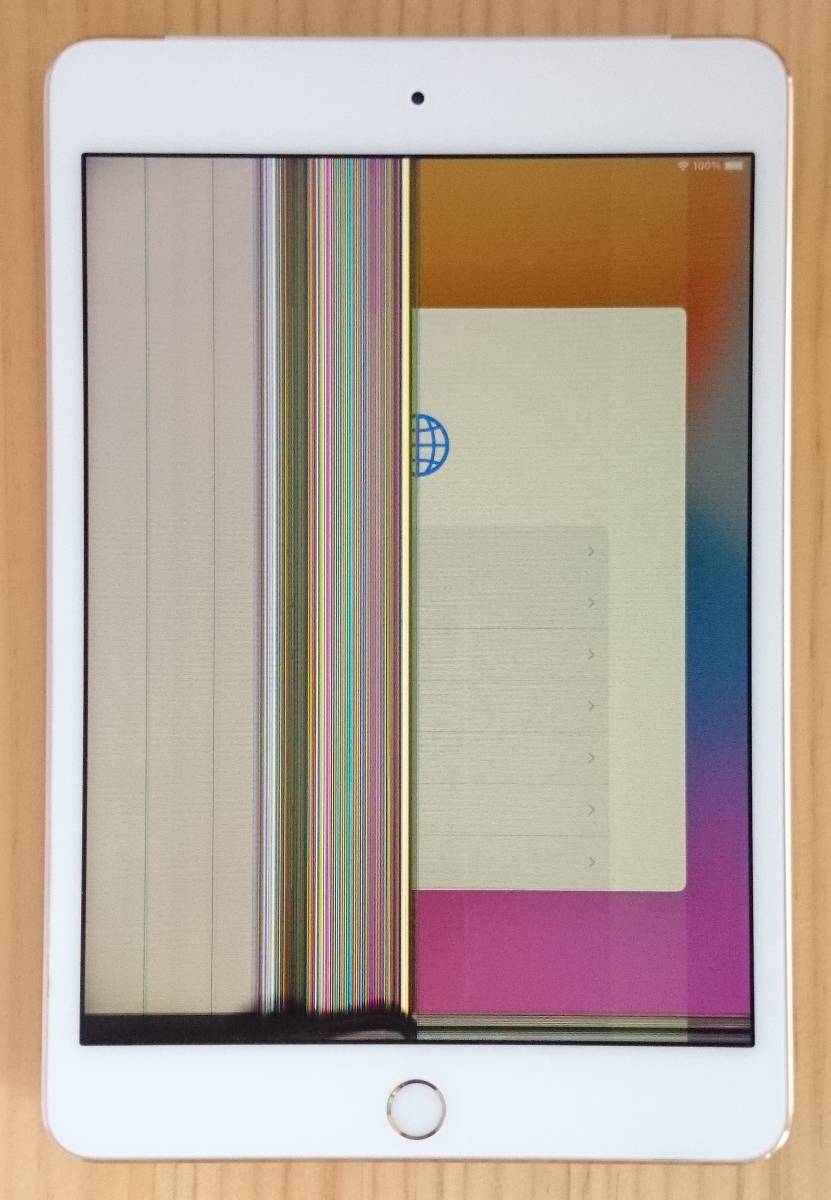 極美品・SIMフリー】iPad mini4 ゴールド 正常動作確認済 iPad mini