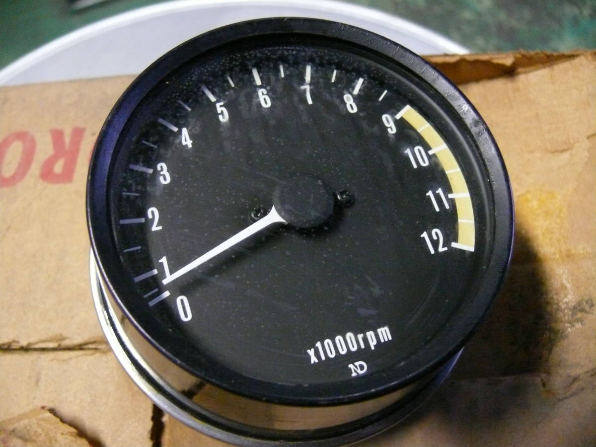 当時物】カワサキ・Kawasaki・ Z1／ Z2 純正・ タコメーター初期型