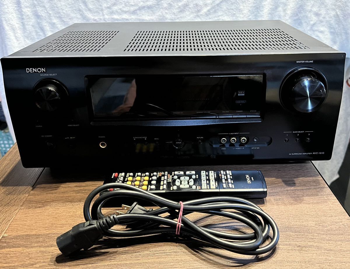 ☆動作保証☆DENON AVC-1610 AVアンプ 2009年/HDMI/5.1ch デノン 家電
