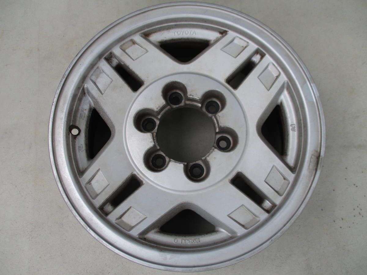 トヨタ ランドクルーザー 70 ナロー 純正 ホイール 16×6JJ ランクル