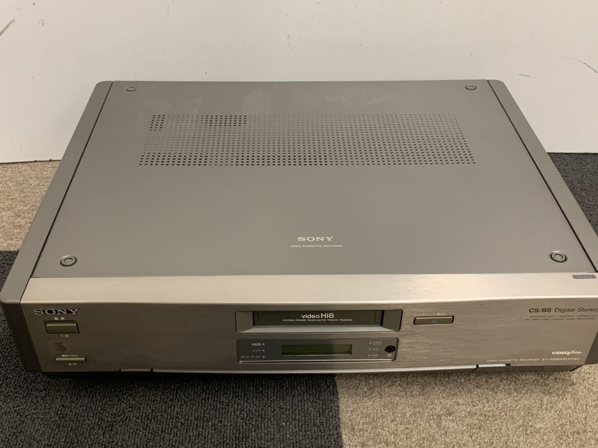 SONY EV-NS9000 ビデオデッキ 高画質 最高級 Hi8 【中古品】 極美品 SONY