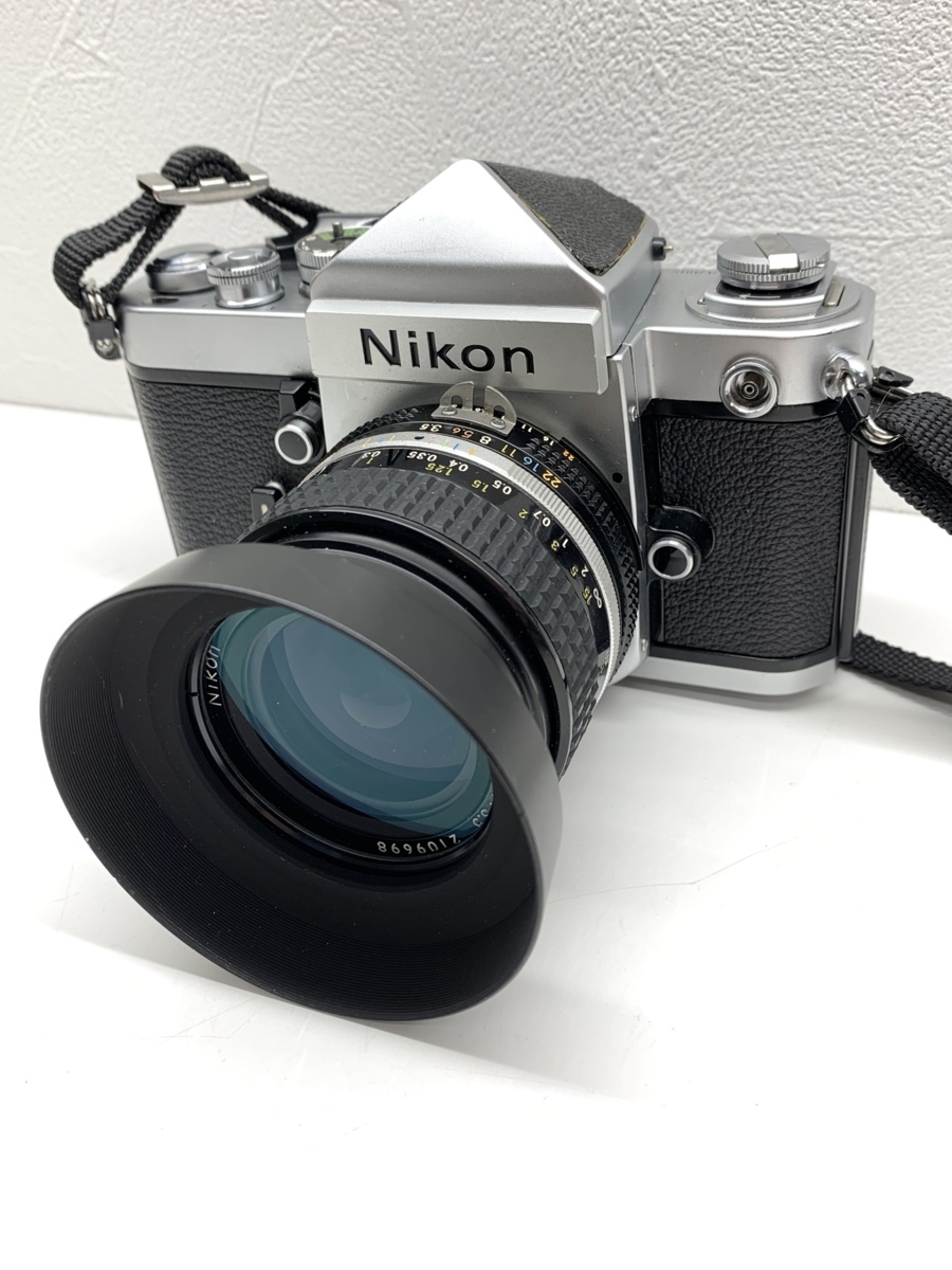 アイレベル F2 シルバー ニコン Nikon ボディ 747万番 フィルム一眼 AB