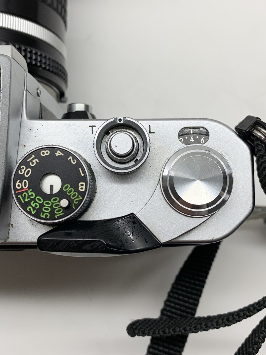アイレベル F2 シルバー ニコン Nikon ボディ 747万番 フィルム一眼 AB