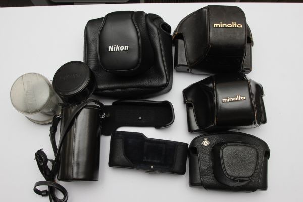 カメラまとめCANON PENTAX NIKON ケース付き