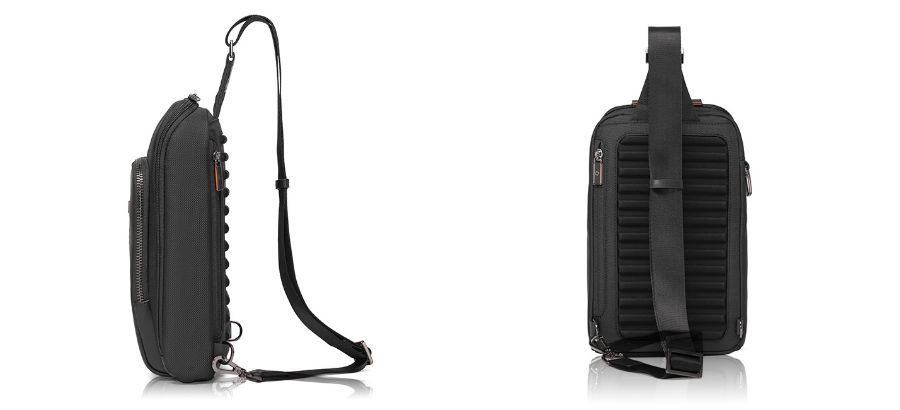 Samsonite サムソナイト ボディバッグ ブラック - ナイロン RED レザー SAMSONITE ☆タグ付未使用☆ 本革 ビジネスバッグ ボディ Yahoo!オークション レッド ブランド