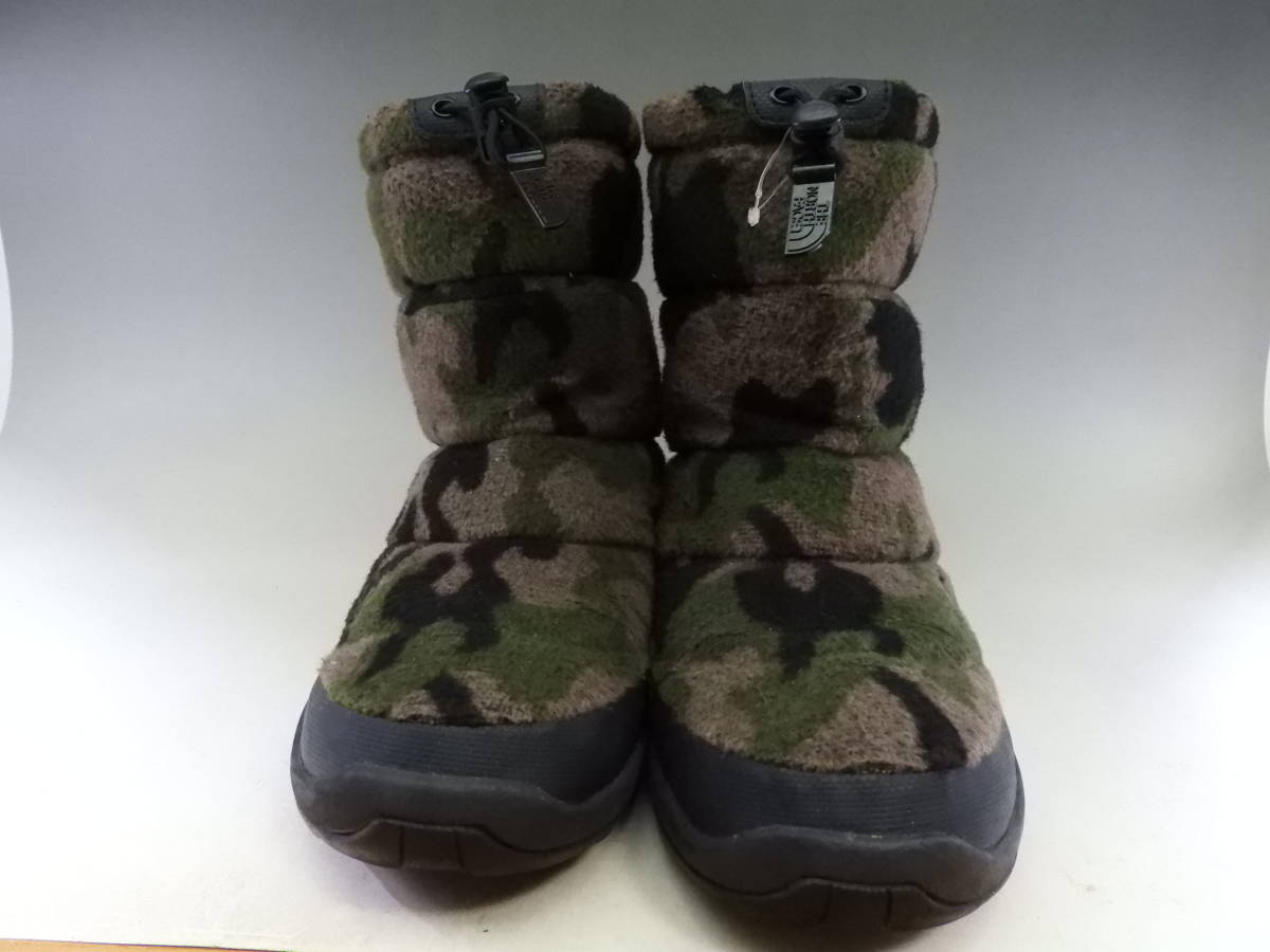 THE NORTH FACE ザノースフェイス スノーブーツ 25cm 迷彩柄 カモフラ