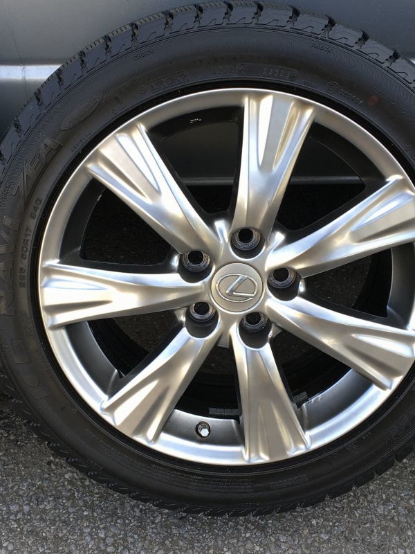1/16 貴重☆LEXUS☆GS350☆純正☆ホイール☆スタッドレスタイヤ付☆225 