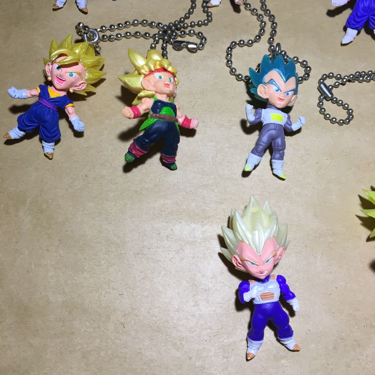 ドラゴンボール ご当地 フィギュア キーホルダー 17個＋ベジータ