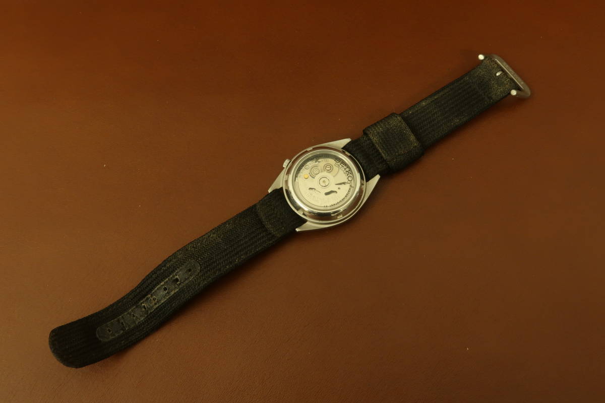 中古 腕時計 (5) SEIKO セイコー ミリタリー 自動巻 オートマチック 