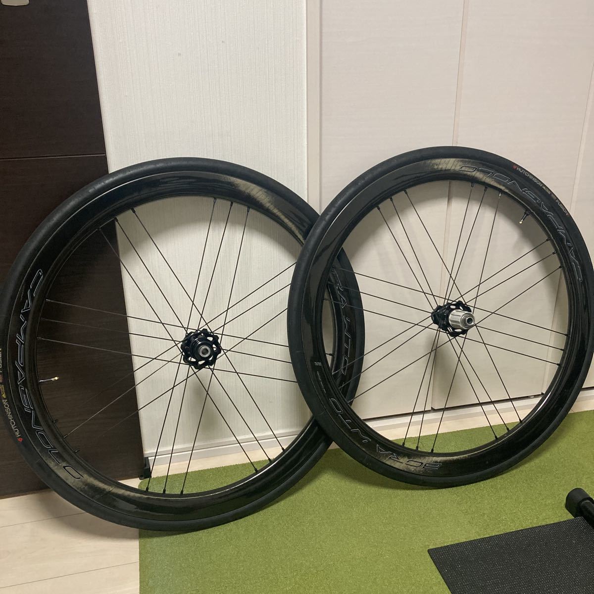 最落無 Campagnolo BORA WTO45 ディスクブレーキ用カーボンホイール 