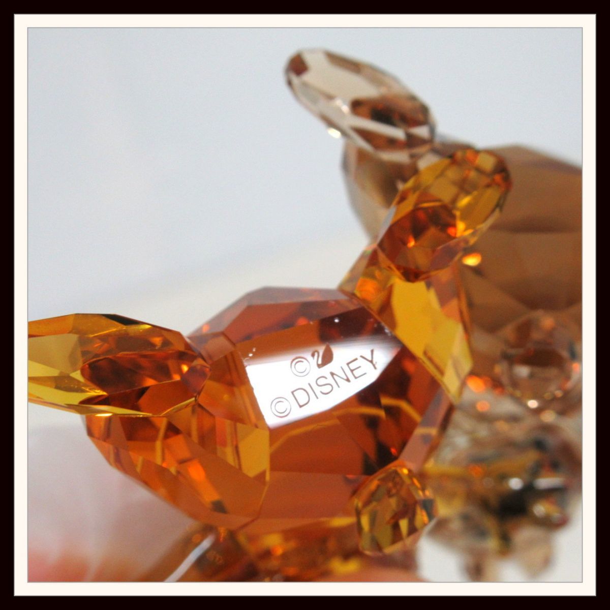 ○SWAROVSKI スワロフスキー Disney ディズニー チップとデール 置物