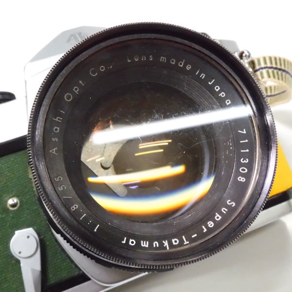 PENTAX SPOTMATIC SL/Super-Takumar 55mm F1.8 一眼レフフィルムカメラ