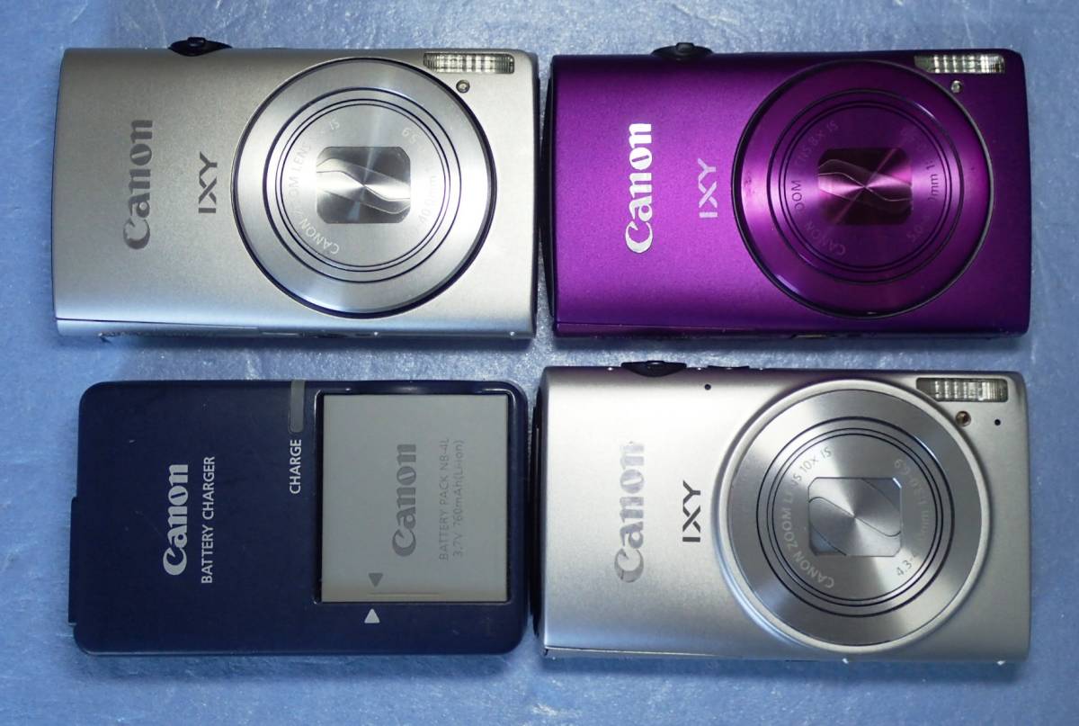 人気定番，2025 CANON 1210万画素CMOS フルHD IXY 610F 10倍ズーム / 600F 8倍ズーム 3台組(キヤノン)｜売買されたオークション情報、yahooの商品情報をアーカイブ公開 - オークファン キヤノン