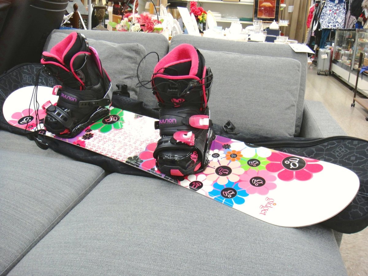 K2 BRIGHT LITE 142cm スノーボード2点セット K2 スノーボード 板