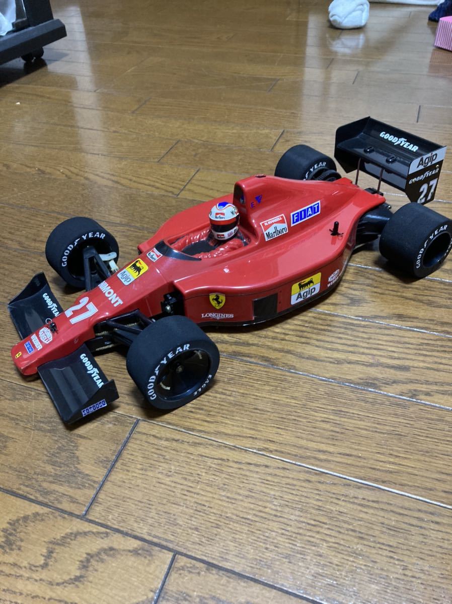 当時物 TAMIYA タミヤ ラジコン 電動RC フェラーリF189 1/10 タミヤ