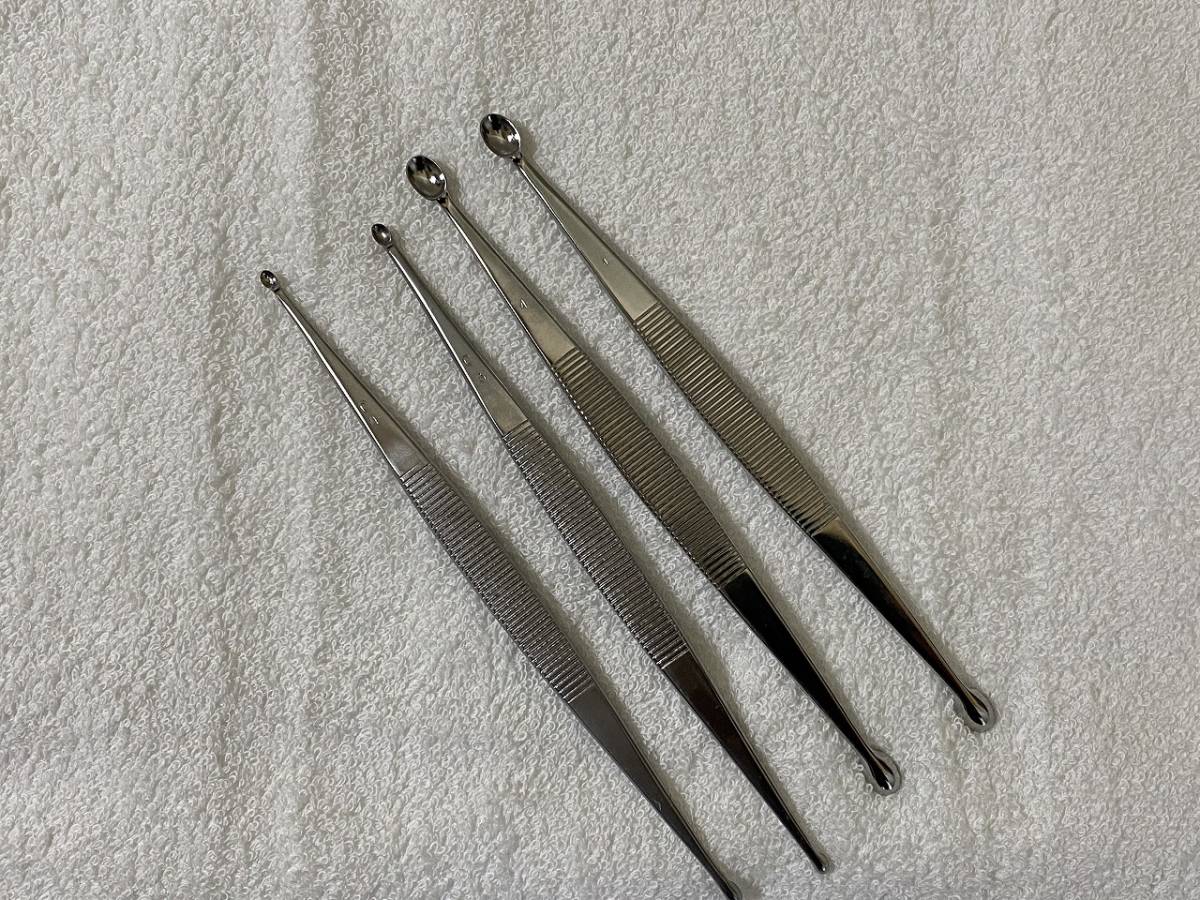 STILLE SWEDEN 外科用骨鋭匙 キュレット オステオトーム 骨鋭匙 STILLE SWEDEN 外科用骨鋭匙 キュレット オステオトーム ボーン