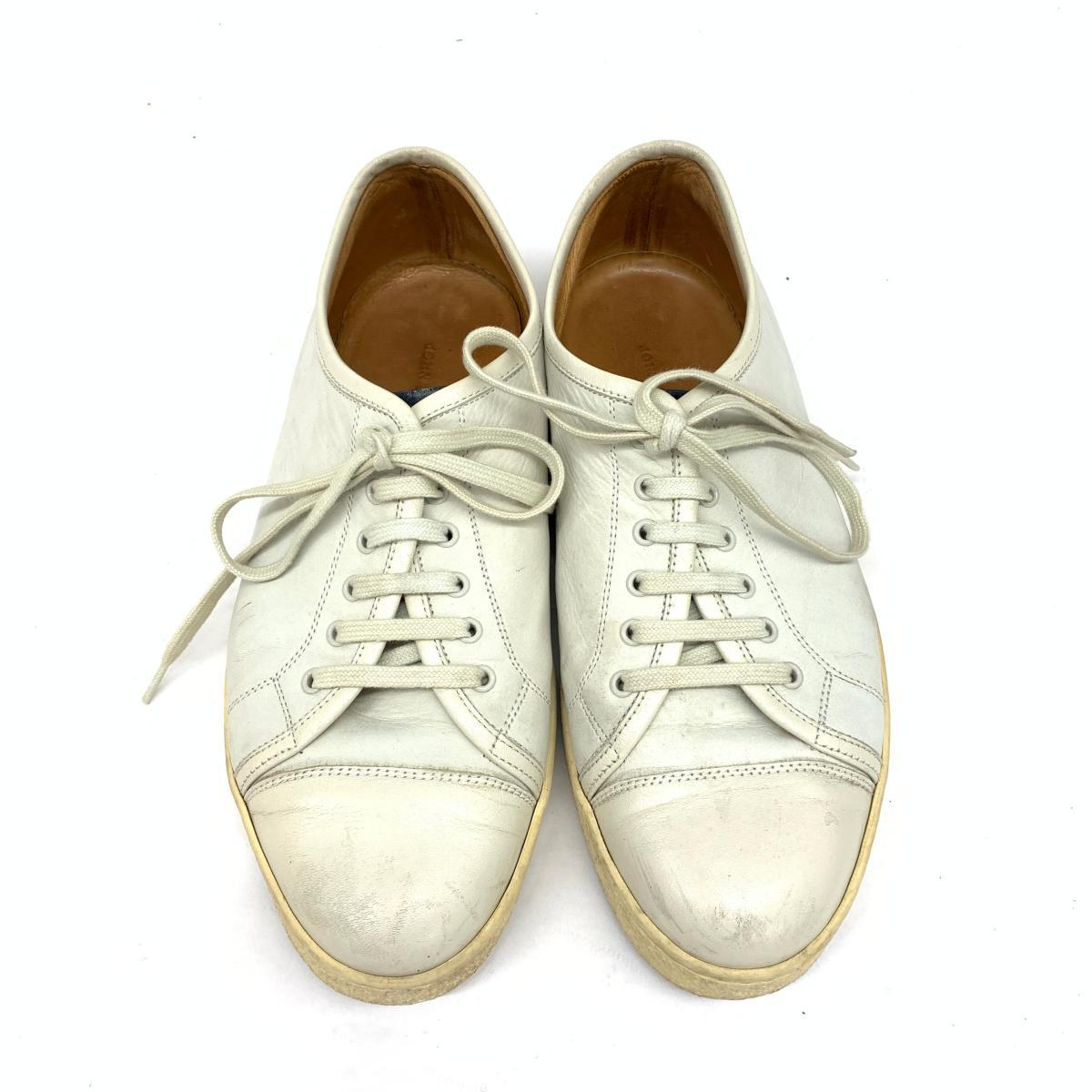 ◇JOHN LOBB ジョンロブ レザースニーカー 315 サイズ5◇ white /白 