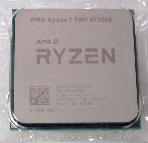 最安値，100%新品 【ジャンク】Socket AM4 Ryzen 7 PRO 4750GE