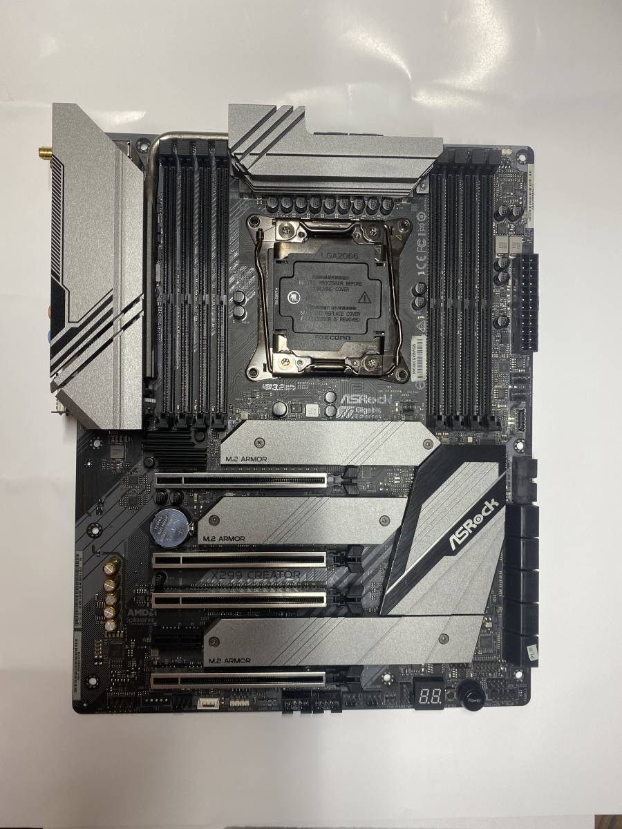 Core i7 7820X / ASRock X299 Creator ; CPUセット ＋ マザーボード
