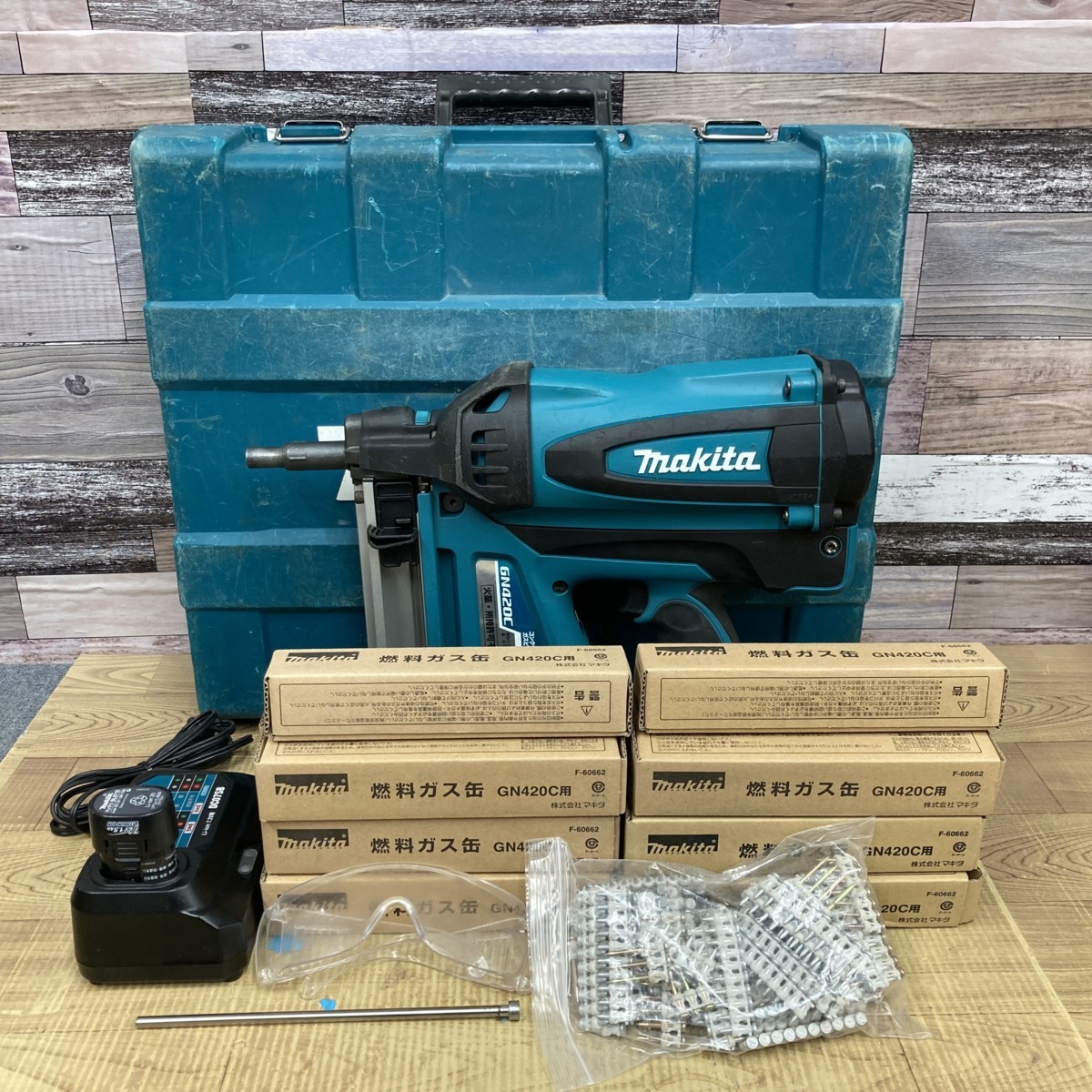 送料無料，品質保証 マキタ/makita コンクリート用ガスピン打ち機 ガスピン GN420C 品 即納(その他)｜売買されたオークション情報、yahooの商品情報をアーカイブ公開 - オークファン その他