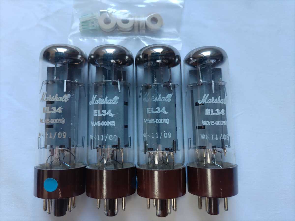 真空管 JJ Electronic EL34 4本セット（中古） JJ ELECTRONIC VACUUM TUBE EL34 真空管 4本セット - メルカリ
