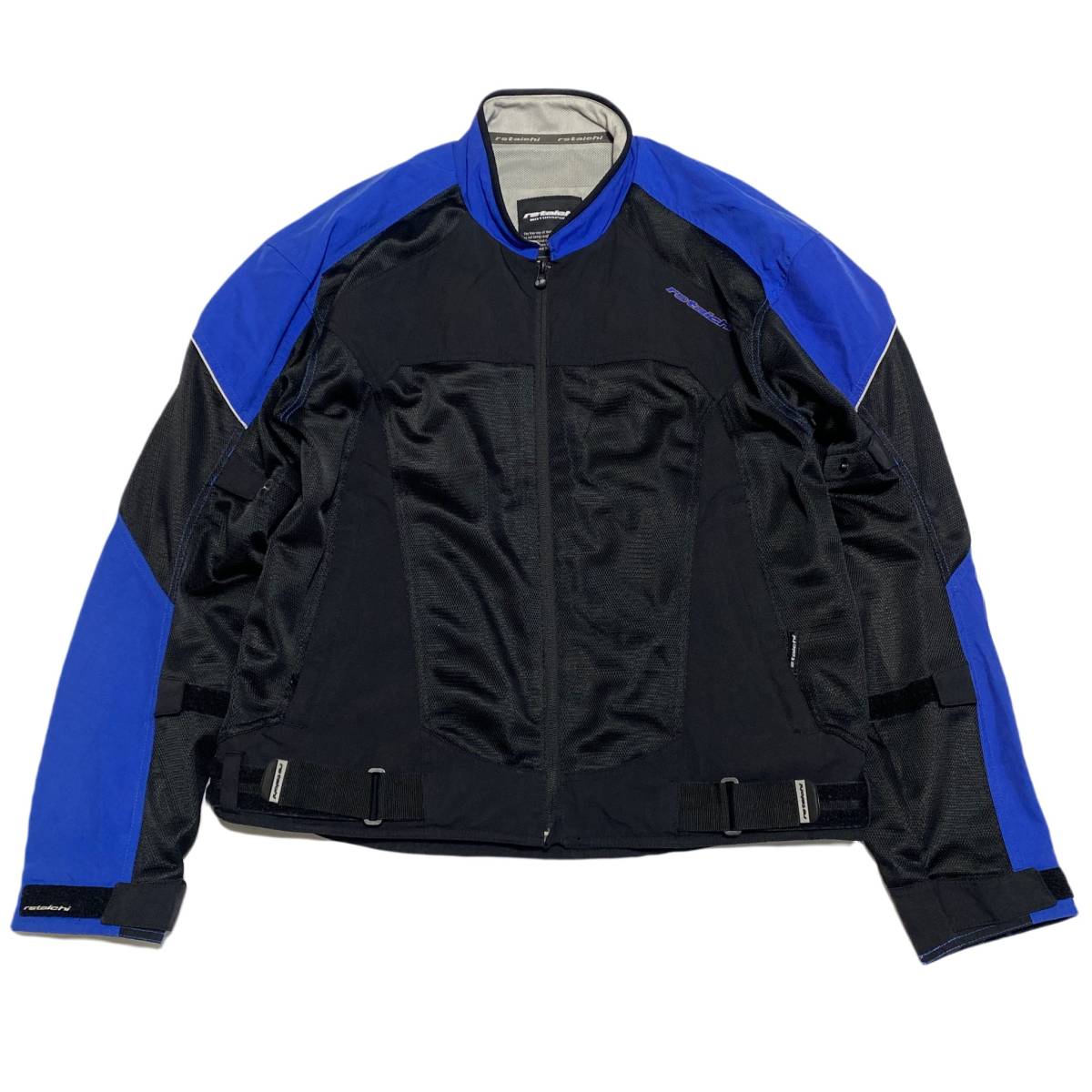 送料無料，正規品 良品 RS TAICHI RSタイチ ナイロン メッシュ バイク ジャケット 3XL 黒 青 メンズ ライディング ツーリング 22-0120(XLサイズ以上)｜売買されたオークション情報、yahooの商品情報をアーカイブ公開 - 男性用