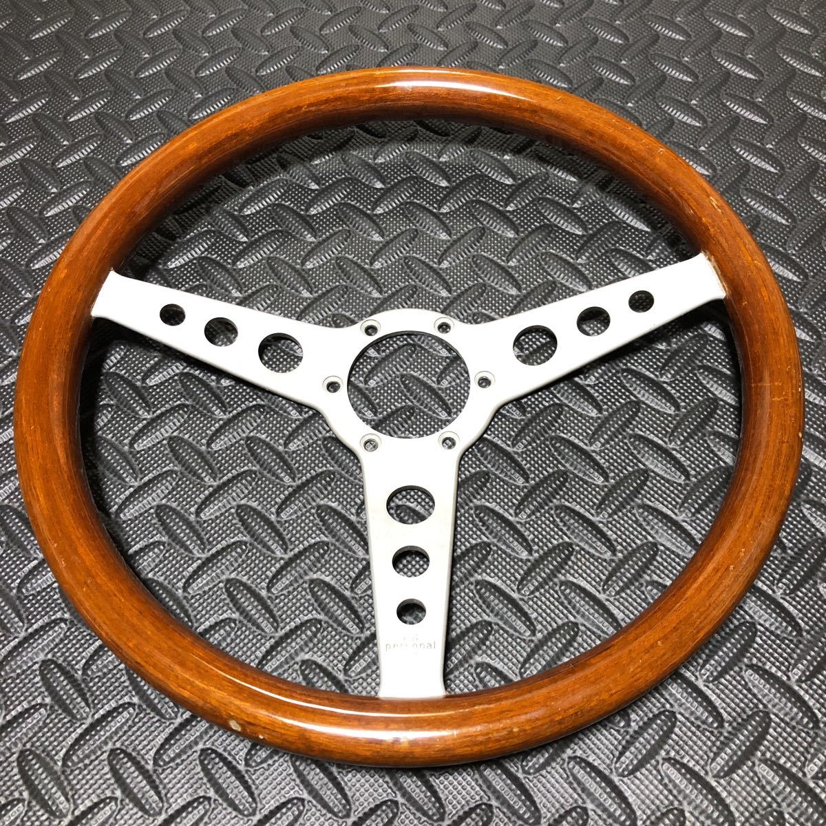 personal MONZA パーソナル ウッド ステアリング 32φ ? ハンドル 旧車